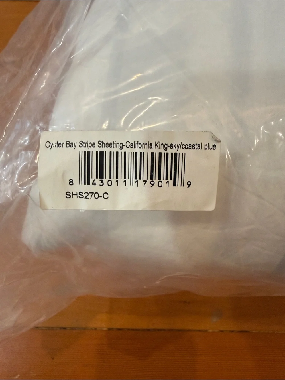 New! Serena &Lily Oyster Bay Cal king sheet set